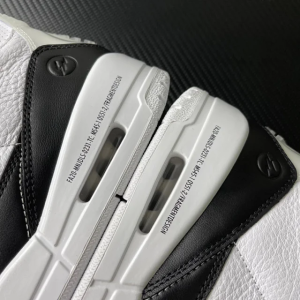 頂級純原Fragment Design x Air Jordan 3 黑白藤原浩閃電aj3低筒籃球鞋運動鞋球鞋男鞋