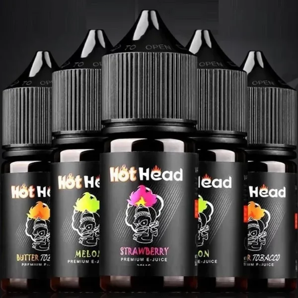 台灣現貨 原裝正品【 Hot Head】 爆脾氣系列小煙油 30cc 38mg