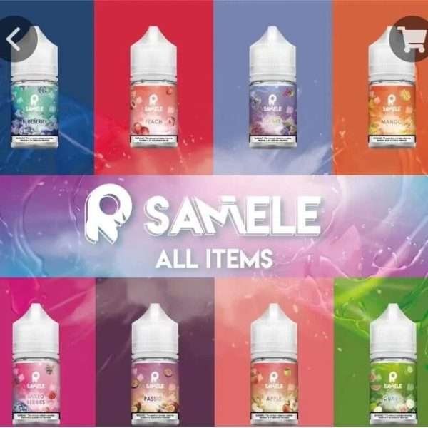 台灣現貨 美國 SAMELE冰釀水果系列煙油 30ML. 35MG