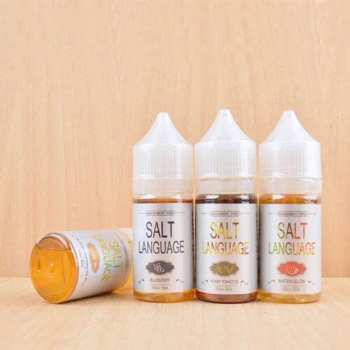 台灣現貨 鹽語煙油 SALT LANGUAGE 尼古丁鹽 電子煙 煙油 35ml