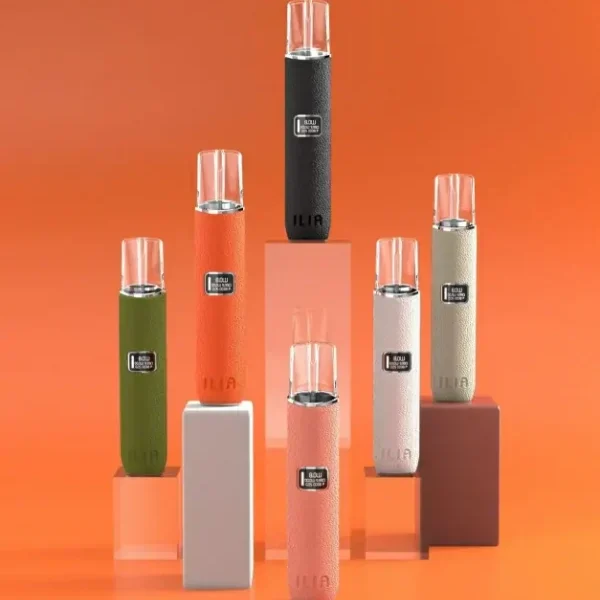 台灣現貨 ILIA哩啞革調系列 ILIA皮革主機 質感系主機(螢幕顯示電量) 通用一代RELX/SP2/LANA/DIYA 各式煙彈