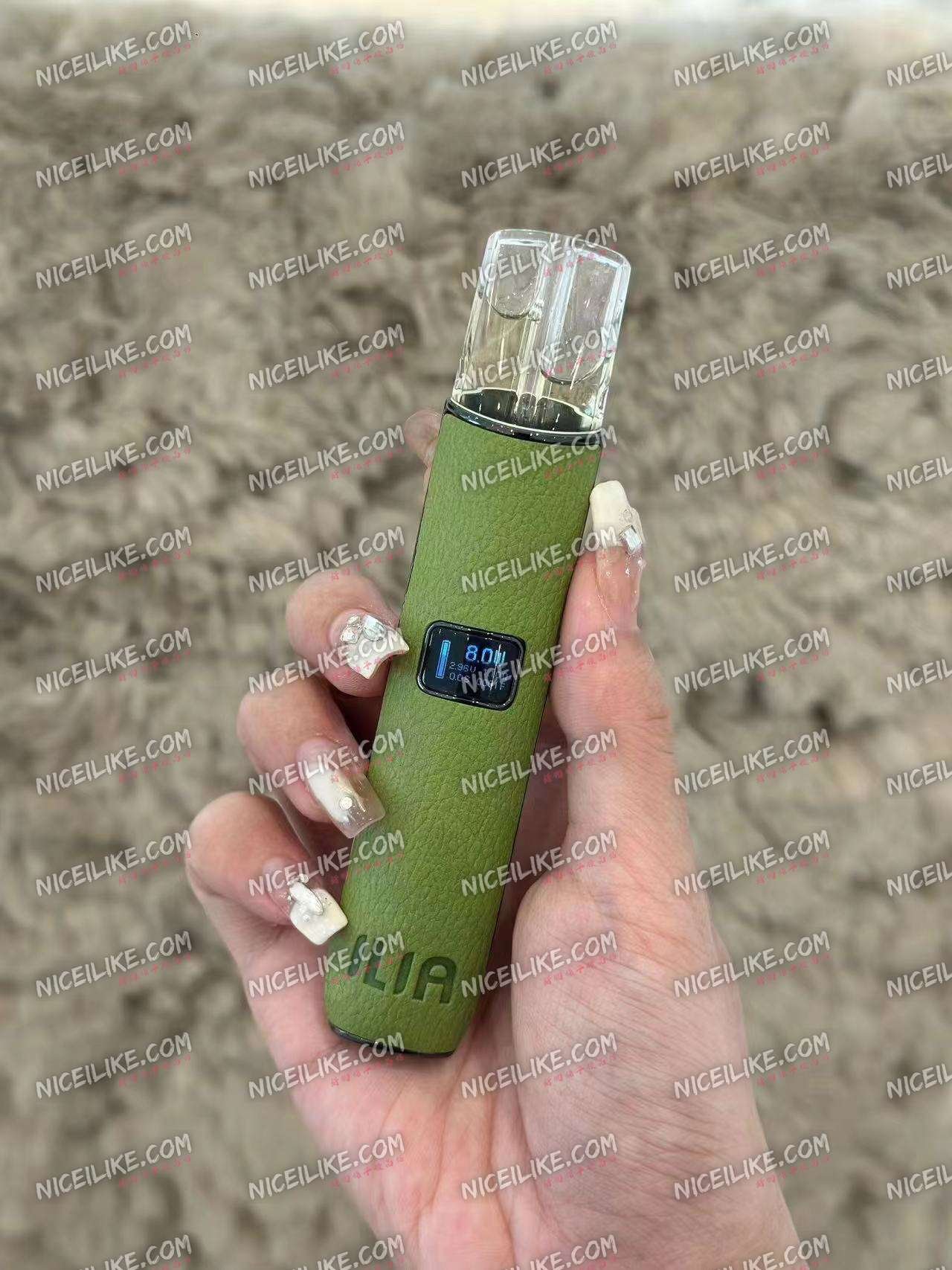 台灣現貨 ILIA哩啞革調系列 ILIA皮革主機 質感系主機(螢幕顯示電量) 通用一代RELX/SP2/LANA/DIYA 各式煙彈