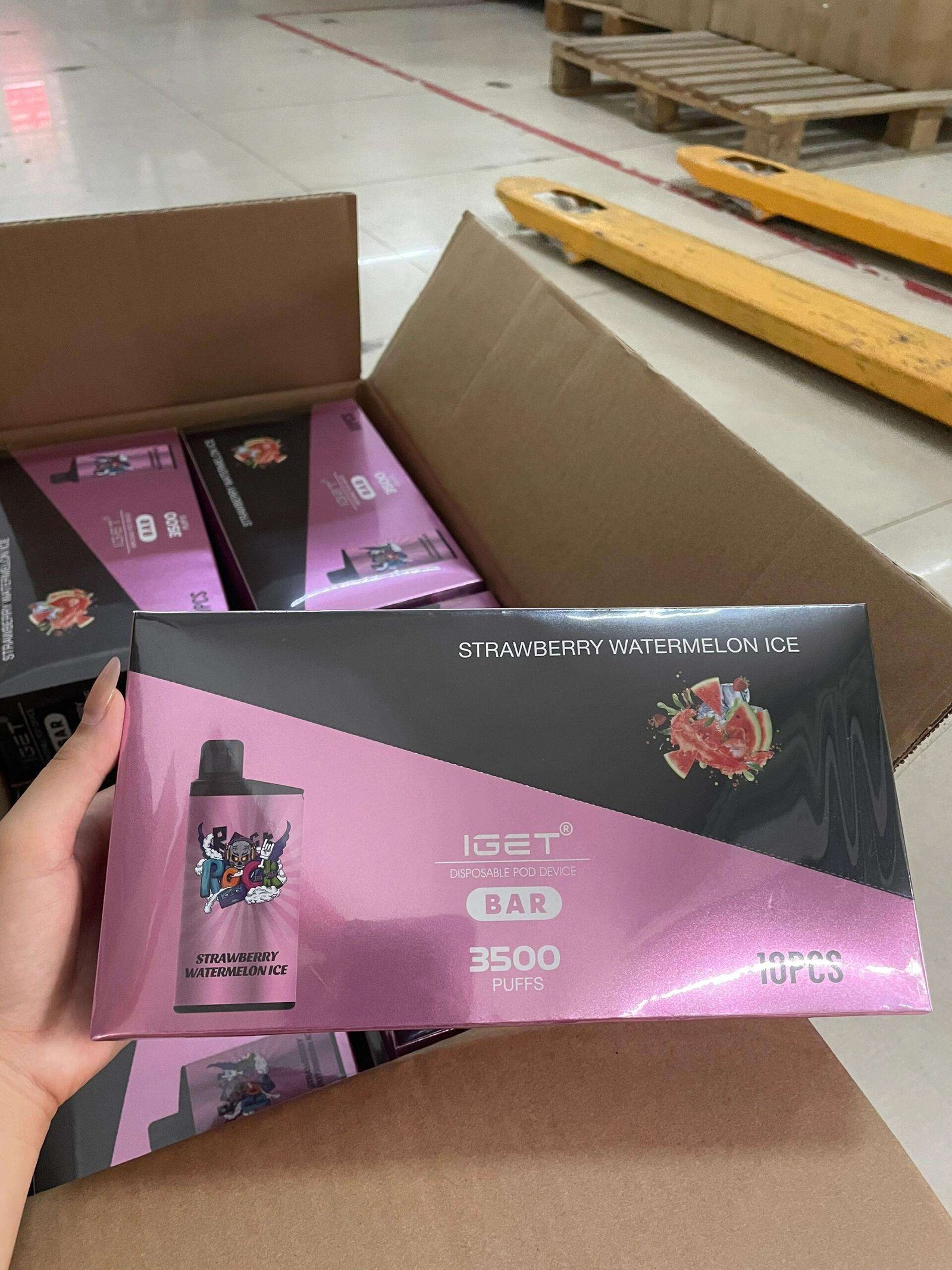 澳洲爆款熱銷 IGET Bar 3500 Puffs 拋棄式/一次性電子煙