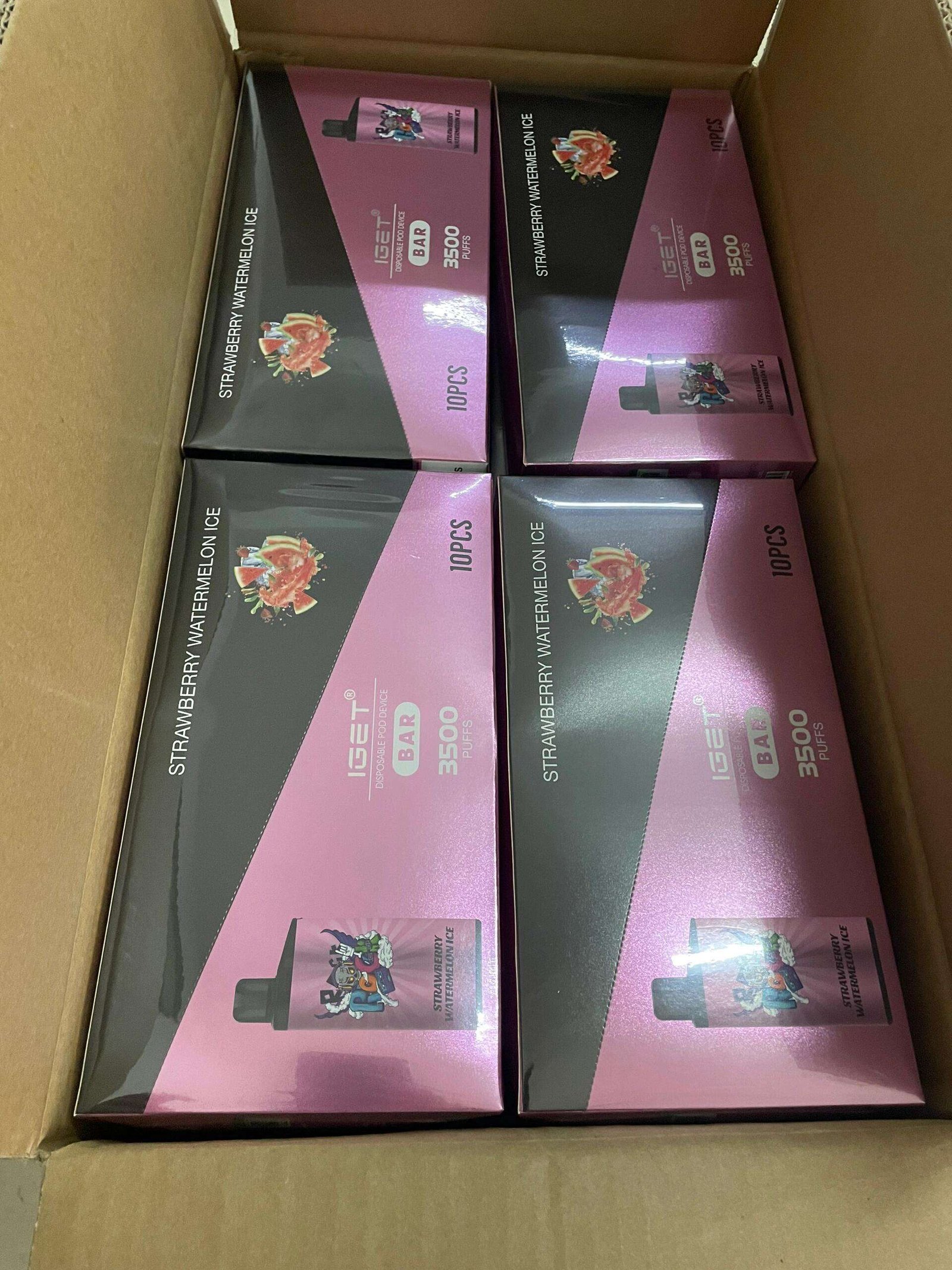 澳洲爆款熱銷 IGET Bar 3500 Puffs 拋棄式/一次性電子煙