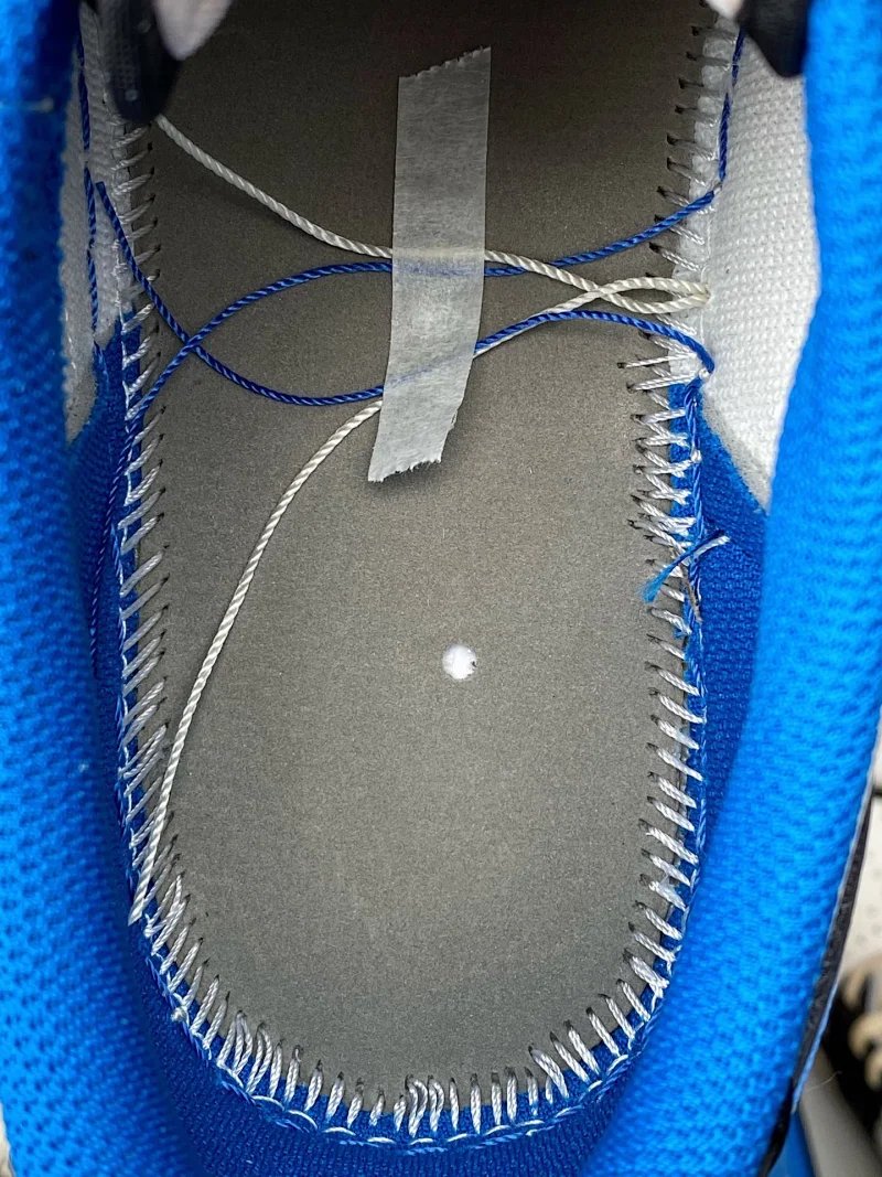 【頂級純原】Fragment Design x Travis Scott x Air Jordan 1 Retro Low AJ1藤原浩 三方聯名 閃電倒鉤 白藍 低幫 籃球鞋 運動鞋