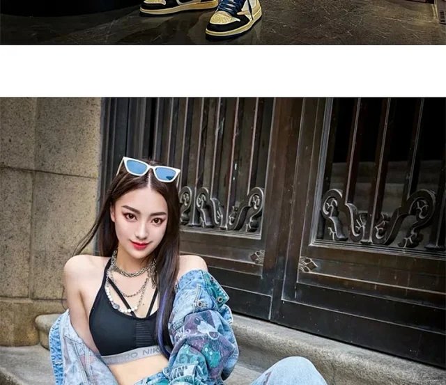 【頂級純原】Fragment Design x Travis Scott x Air Jordan 1 Retro Low AJ1藤原浩 三方聯名 閃電倒鉤 白藍 低幫 籃球鞋 運動鞋