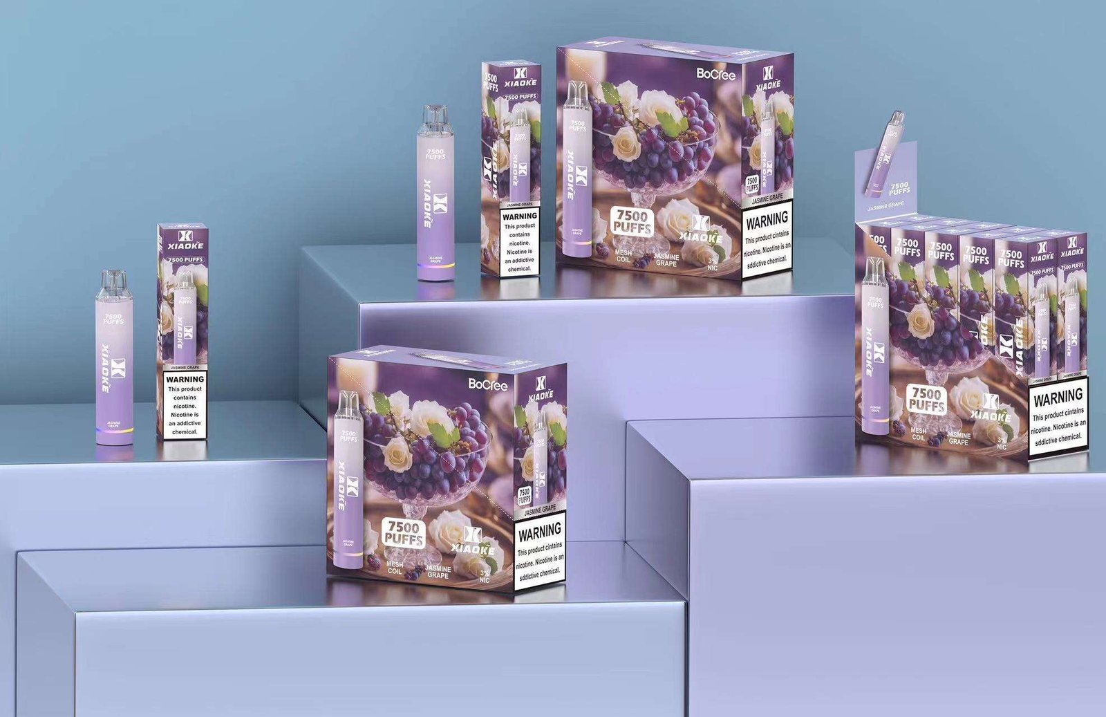 梟客XIAOKE7500口拋棄式電子煙-詳情圖1 梟客XIAOKE7500口拋棄式電子煙-詳情圖1