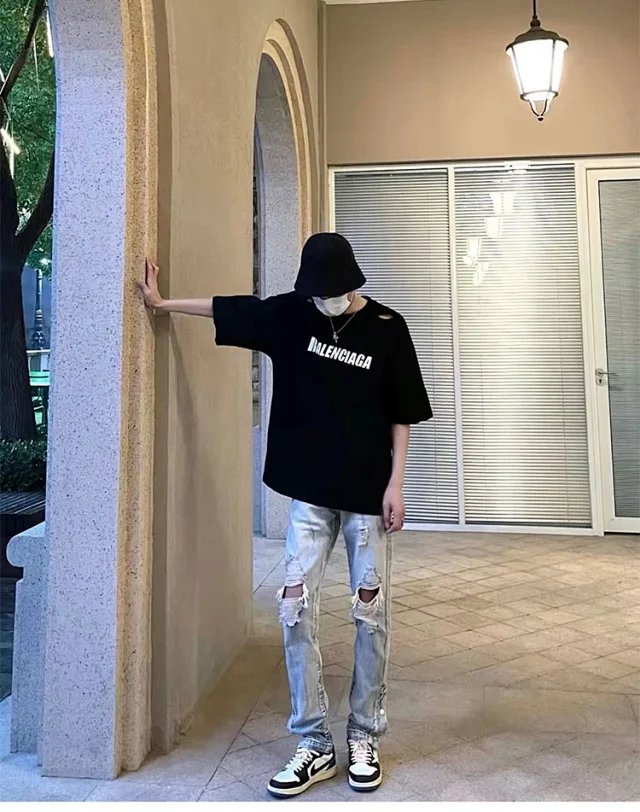 【頂級純原】Fragment Design x Travis Scott x Air Jordan 1 Retro Low AJ1藤原浩 三方聯名 閃電倒鉤 白藍 低幫 籃球鞋 運動鞋